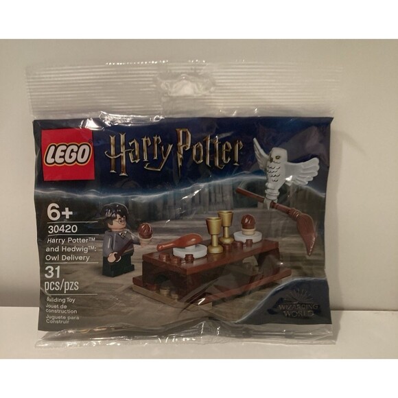 LEGO 30420 Harry Potter and Hedwig: Owl Delivery New sealed Poly bag Hogwarts - Picture 1 of 7